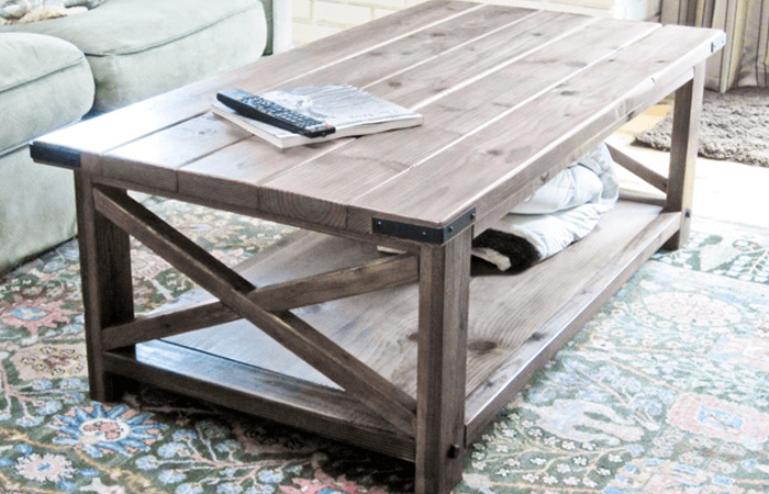 woodworking coffee table