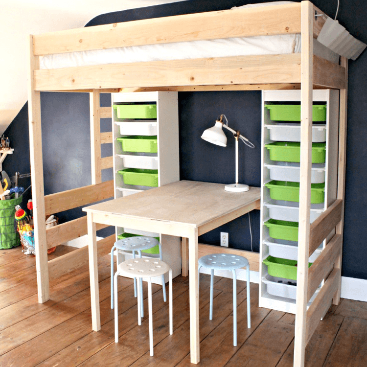 loft bed plans