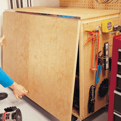 garage workbench plans