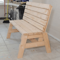 2x4 bench plans