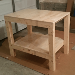 garage workbench plans 2