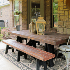 outdoor bench