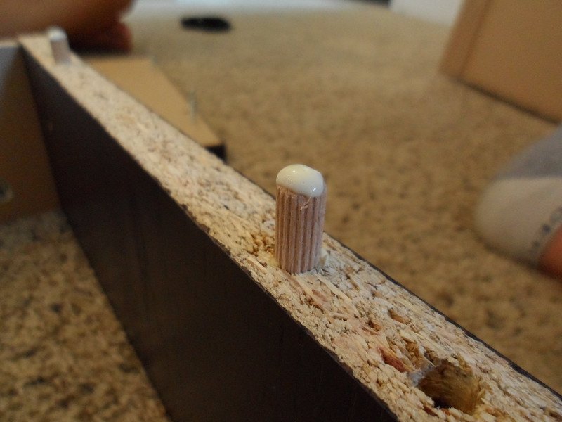 wood glue on wood