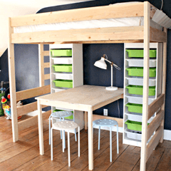 loft bed plans