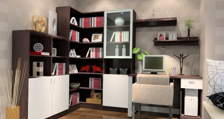 corner bookshelf plans